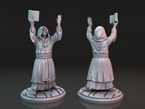 Miniaturas de Cultistas de Arkham