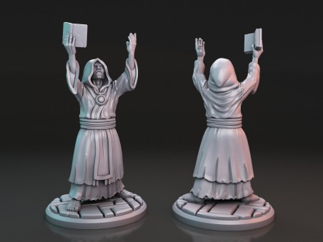 Arkham Cultist miniatures