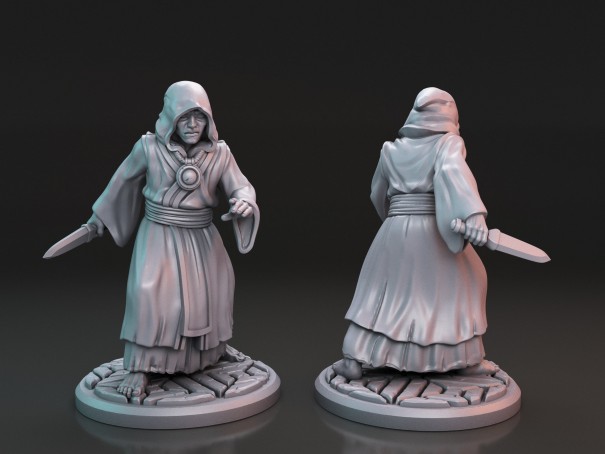 Miniaturas de Cultistas de Arkham