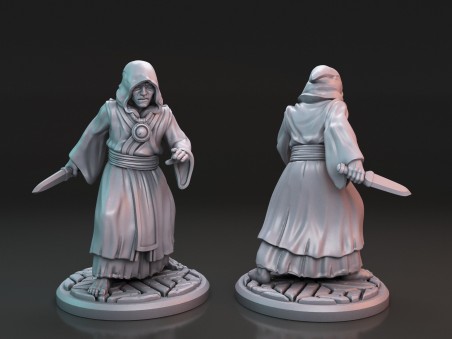 Arkham Cultist miniatures