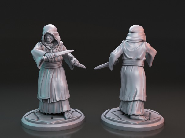 Miniaturas de Cultistas de Arkham