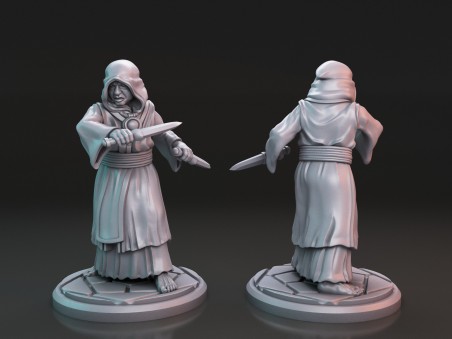 Arkham Cultist miniatures