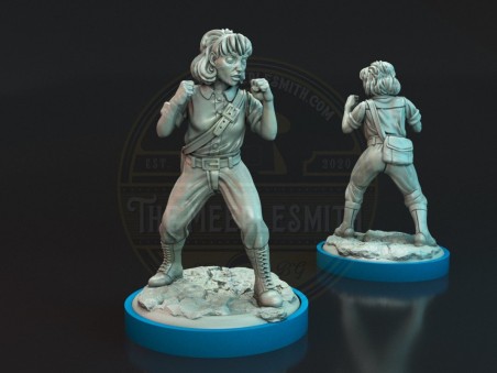 Unmatched sidekick Daisy miniature for Dr. Jill Trent