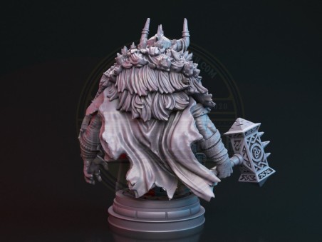 Bjalmir the Viking Warrior bust miniature
