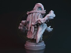Miniatura de busto de Warlock Llamador Oscuro 2