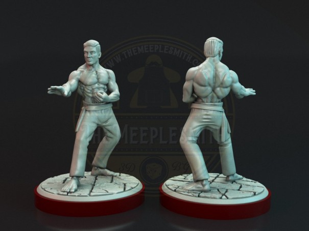 Duelo Final – Miniaturas Inspiradas en Tong Po y Van Damme
