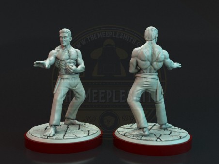 Duelo Final – Miniaturas Inspiradas en Tong Po y Van Damme