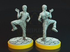 Duelo del Dragón – Miniaturas Inspiradas en Bruce Lee y Chuck Norris 2
