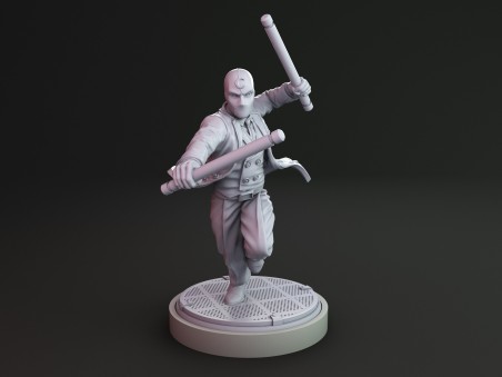 Tuxedo Moon miniature V1