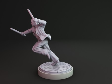 Tuxedo Moon miniature V1
