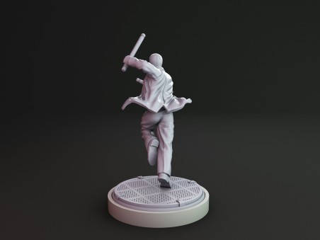 Tuxedo Moon miniature V1
