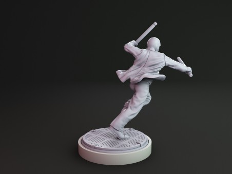Tuxedo Moon miniature V1