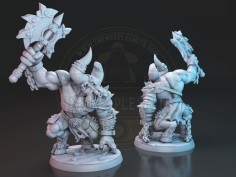 Miniaturas Gladiadores: Mino contra Trizax 2