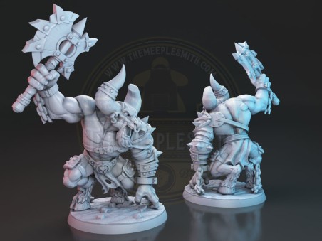 Miniaturas Gladiadores: Mino contra Trizax