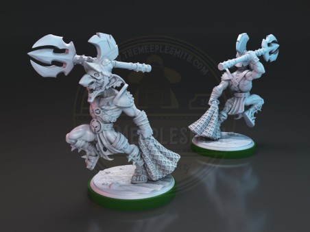 Miniaturas Gladiadores: Mino contra Trizax