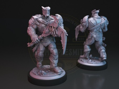 Black Dwarf V.1 miniature