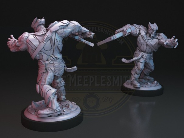 Miniatura Enano Negro V.2
