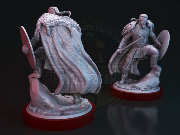 Ragnar, miniatura de vikingo