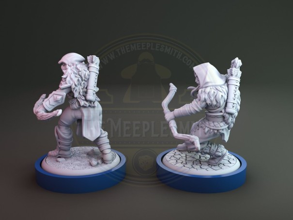 Arqueros Secundarios Unmatched para Yennenga (pack de 2 miniaturas)