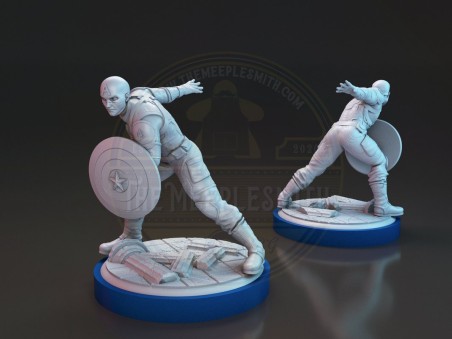 Captain America miniature V3