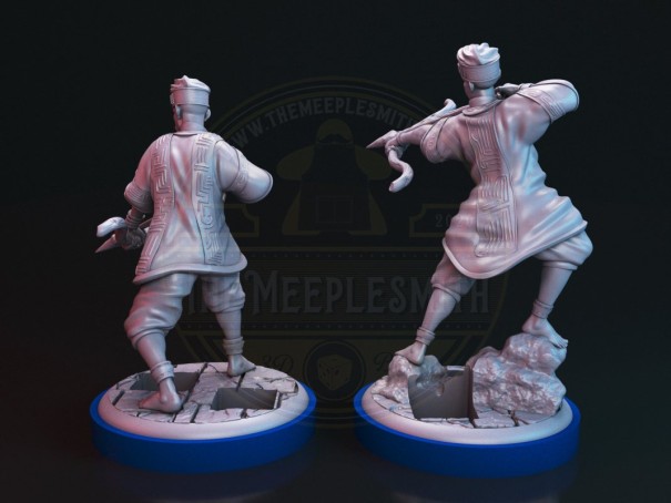 Arqueros Secundarios para Yennenga V.2 con contadores de vida (pack de 2 miniaturas)