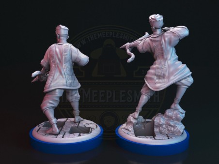 Sidekick Archers for Yennenga V.2 with life counters (pack of 2 minis)