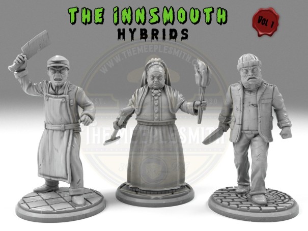 The Innsmouth Hybrids miniatures Vol.1