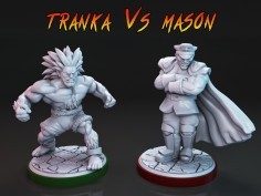Miniaturas de combate Tranka VS Mason