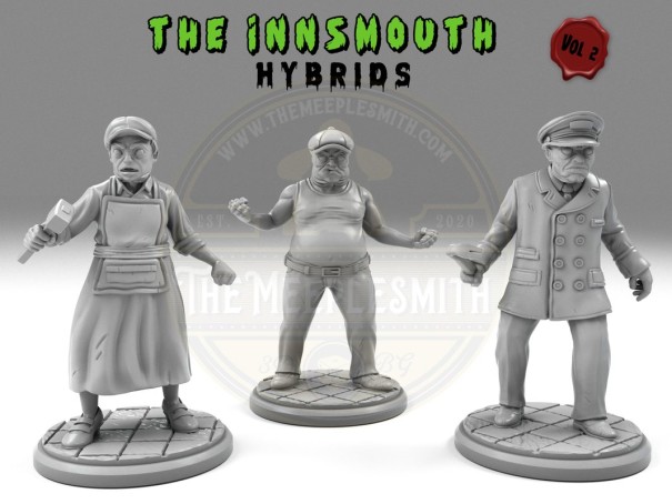 The Innsmouth Hybrids miniatures Vol.2