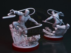 Blind Red Guardian miniature