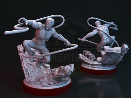 Blind Red Guardian miniature