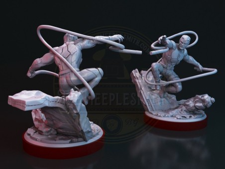 Blind Red Guardian miniature
