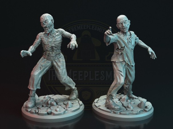 Zombies V.1 miniatures