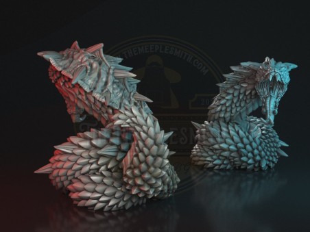 Arkham´s Basilisk miniature