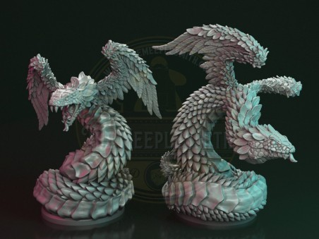 Featherer serpents miniatures