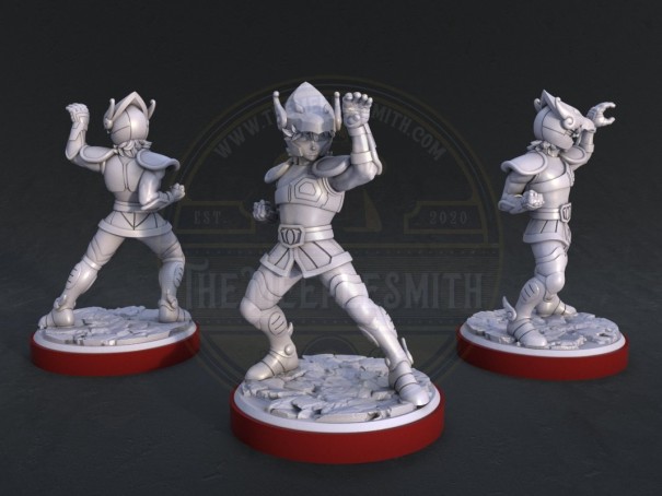 Miniaturas de los Caballeros del Zodiaco