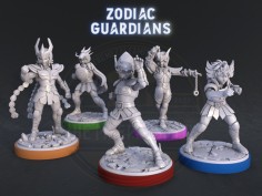 Miniaturas de los Caballeros del Zodiaco