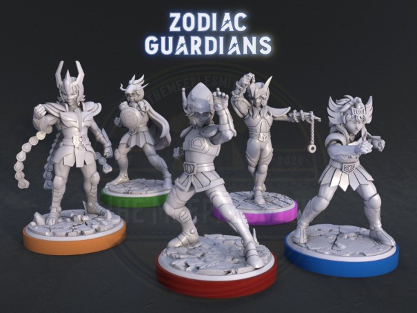 Zodiac Guardians miniatures