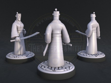 Samurai cartoon mini