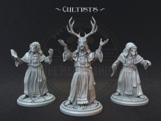 Miniaturas de Cultistas de la Orden