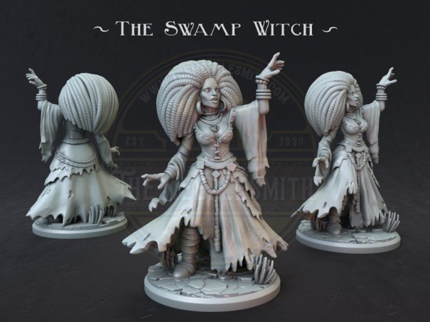 The Swamp Witch miniature
