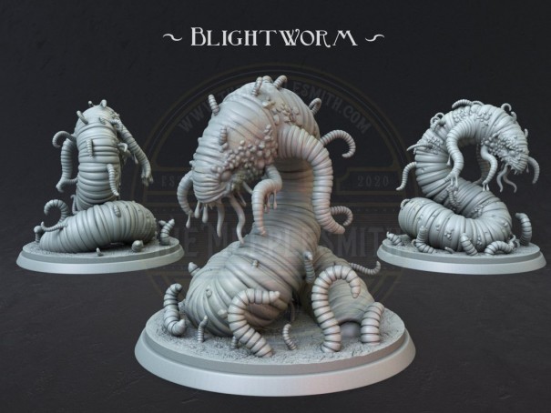 Bright Worm miniature