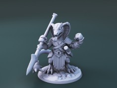 Criaturas Curiosas de Whimsy Isle. Miniatura "El Gladiador" 2