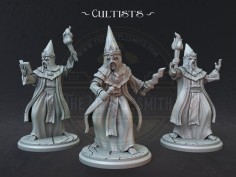 Miniaturas del Cultista Fanático de Arkham V.2