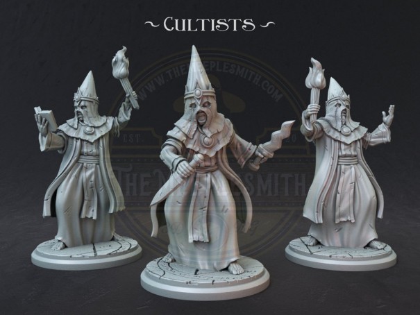 Arkham Fanatic Cultist V.2 miniatures