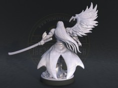 Miniatura de Sephirael en versión alada 2