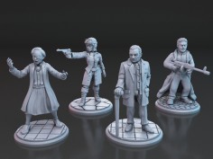 Miniaturas de Arkham - (Pack de 4 miniaturas)