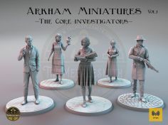 copy of Arkham Miniatures Vol.1 "The Core Investigators"