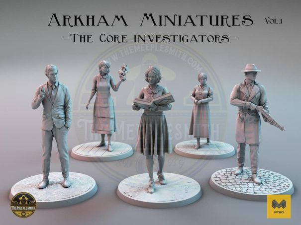 copy of Arkham Miniatures Vol.1 "The Core Investigators"