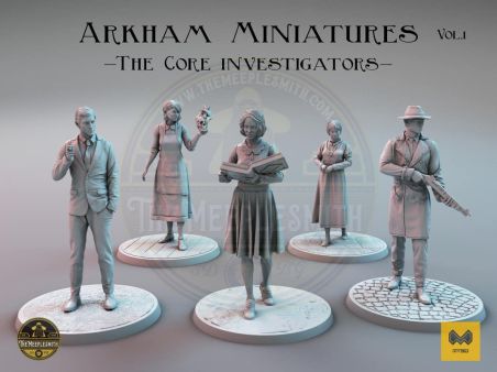 copy of Arkham Miniatures Vol.1 "The Core Investigators"